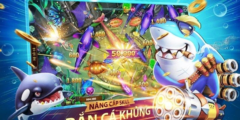 Tổng quan về hệ thống súng trong game bắn cá